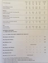 Load image into Gallery viewer, King Cole 3 or 4 ply knitting pattern 3367 - Boleros/Matinee Coat/Hat Prem-12mth
