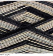 King Cole Zig Zag 4 Ply Knitting Crochet Sock Yarn  Wool 100g Ball Mayfly