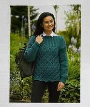 Load image into Gallery viewer, James C Brett knitting pattern JB910 Ladies Sweaters in Croftland Aran 32-50ins
