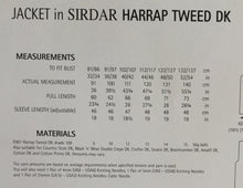 Load image into Gallery viewer, Sirdar DK Knitting Pattern 7834 - Ladies Jacket - 32-54 ins

