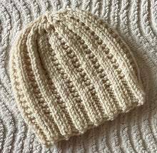 Load image into Gallery viewer, Hand Knitted Baby Hat Beanie Newborn Brand New
