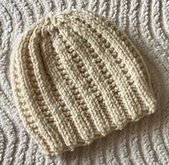 Hand Knitted Baby Hat Beanie Newborn Brand New
