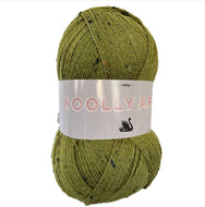 Cygnet Woolly Aran Knitting Crochet Wool Yarn 400g Green Gables