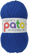 Cygnet PATO Everyday DK 100% Acrylic Wool Knitting Crochet 100g Ball Royal