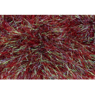 King Cole Tinsel Chunky Eyelash Knitting Yarn Sparkly Glitter Wool Poinsettia