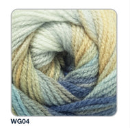Wendy GIGGLES DK Acrylic Multicolour Multi-tonal Baby Knitting Yarn 100g WG04
