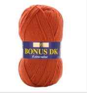 Sirdar Hayfield Bonus DK Kntting/Crochet Wool/Yarn 100g Acrylic Fox