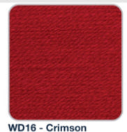 Wendy Supreme DK Double Knitting Crochet Yarn Wool - 100g WD16 Crimson 