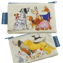 Load image into Gallery viewer, Zipped Purse - Paw Club by Eric Heyman - stocking filler gift
