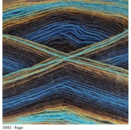 King Cole Rebel 4Ply Wool/Nylon Yarn Craft Sock Knitting Crochet 100g Rage
