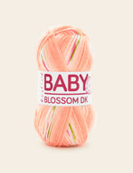 Hayfield Baby Blossom DK Knitting Crochet Yarn Wool 100g Perfectly Peachy