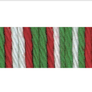 Lily -  Sugar ‘n Cream Cotton Knitting Wool/Yarn -  Mistletoe Ombre - 56.7g