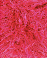 King Cole Moments DK 50g Faux Fur Eyelash Knitting Wool/Yarn - Fluorescent Pink