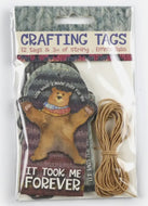 Emma Ball Crafting Tags - (Pack Of 12) - Woolly Bears