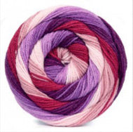 James C Brett Swurlywurly DK Wool/Yarn Cake 200g Self Striping Acrylic SRL03