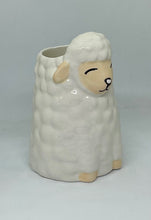 Load image into Gallery viewer, SHEEP LAMB BUD FLOWER MINI VASE SMALL Home Decor Ornament H11cm
