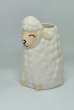 Load image into Gallery viewer, SHEEP LAMB BUD FLOWER MINI VASE SMALL Home Decor Ornament H11cm
