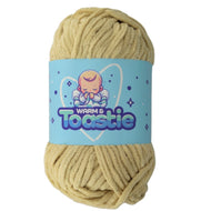 King Cole Warm & Toastie Super Chunky 200g Soft Fluffy Chenille Yarn Natural