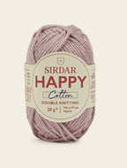 Sirdar Happy Cotton DK Kntting/Crochet Wool/Yarn 20g Sulk 768