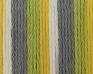 Lily Sugar ‘n Cream Cotton Knitting Wool/Yarn -  Sunrise Ombre - 56.7g