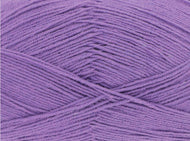 King Cole 4 Ply Sock Wool Yarn Knitting Crochet Cotton Socks 100g Mauve