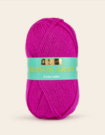 Sirdar Hayfield Bonus Aran Kntting/Crochet Wool/Yarn 100g Acrylic -  Magenta