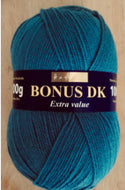 Sirdar Hayfield Bonus DK Kntting/Crochet Wool/Yarn 100g Acrylic Denim 
