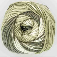 King Cole Fjord DK wool yarn self patterning mock fair-isle 100g Norddal