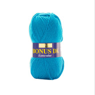 Sirdar Hayfield Bonus DK Kntting/Crochet Wool/Yarn 100g Acrylic Azure