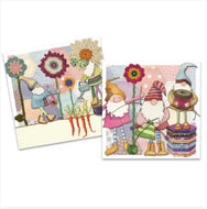Emma Ball Sheep in Sweaters Mini Card Pack of 10 - Crafting Gnomes