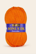Sirdar Hayfield Bonus DK Kntting/Crochet Wool/Yarn 100g Acrylic Flame