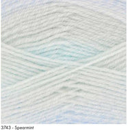 King Cole Melody DK Acrylic Self Striping Baby wool / yarn 100g Spearmint