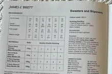 Load image into Gallery viewer, James C Brett DK Knitting pattern JB284 Baby Sweaters &amp; Slipovers 14-22 in
