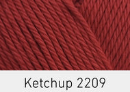 Cygnet 100% Pure Cotton DK Wool Yarn  100g Ketchup