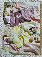 Jarol DK knitting pattern 1010  - Babies Boleros  17.5-24 ins