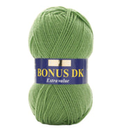 Sirdar Hayfield Bonus DK Kntting/Crochet Wool/Yarn 100g Acrylic Grass