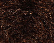 King Cole Tinsel Chunky Eyelash Knitting Yarn Sparkly Glitter Wool Copper