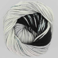 King Cole Fjord DK wool yarn self patterning mock fair-isle 100g Lista