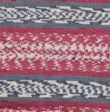 Load image into Gallery viewer, King Cole Fjord DK wool yarn self patterning mock fair-isle 100g Ulvik
