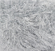 King Cole Tinsel Chunky Eyelash Knitting Yarn Sparkly Glitter Wool Silver