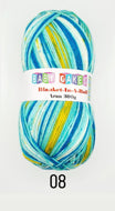 Woolcraft Baby Cakes Blanket in a Ball Aran 300g Knitting Wool Yarn Popsicle