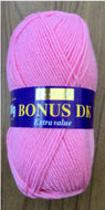 Sirdar Hayfield Bonus DK Kntting/Crochet Wool/Yarn 100g Acrylic Pink