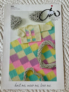 Jenny Watson DK knitting pattern 5043 - Babies’ Cardigan & Blanket 12-20 ins