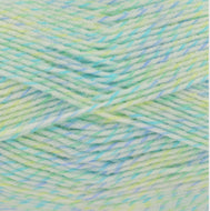 King Cole Cloud Nine Baby DK Yarn Variegated Acrylic 100g Aqua Skies
