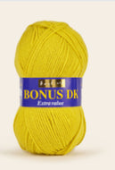 Sirdar Hayfield Bonus DK Kntting/Crochet Wool/Yarn 100g Acrylic Gilt