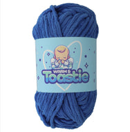 King Cole Warm & Toastie Super Chunky 200g Soft Fluffy Chenille Yarn Royal