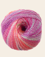 Sirdar Jewelspun Aran Acrylic Yarn 200g Glowing Garnet