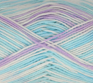 King Cole Cherish Baby DK 100% Acrylic Self Patterning Yarn Crocus